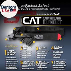 Kit de traumatisme d’urgence, garrot CAT GEN-7, attelle 36, tactique de combat militaire