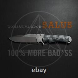 LAME FIXE COMBAT MILITAIRE DE SURVIE TACTIQUE SALUS G10 FOX KNIFE AVANTAGE COMBATIF