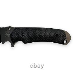 LAME FIXE COMBAT MILITAIRE DE SURVIE TACTIQUE SALUS G10 FOX KNIFE AVANTAGE COMBATIF