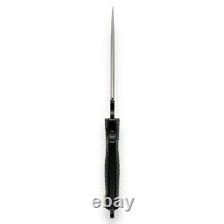 LAME FIXE DE COMBAT MILITAIRE TACTIQUE SALUS G10 FOX COUTEAU AVEC TRANCHANT COMBATIF