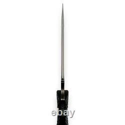 LAME FIXE DE COMBAT MILITAIRE TACTIQUE SALUS G10 FOX COUTEAU AVEC TRANCHANT COMBATIF