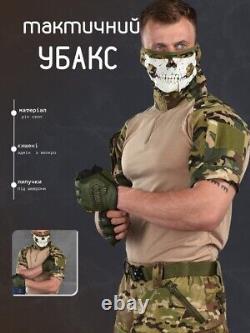 Manche Coyote d'Été Tactical Ubax Rip Stop Multicam pour Hommes Combat Militaire