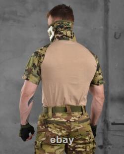 Manche Coyote d'Été Tactical Ubax Rip Stop Multicam pour Hommes Combat Militaire