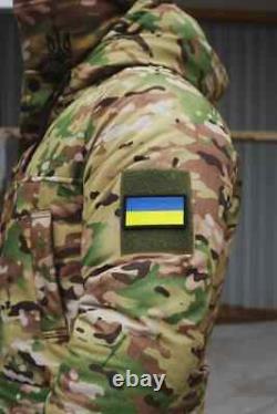 Manteau de parka tactique à capuche pour hommes de l'armée ukrainienne ZSU