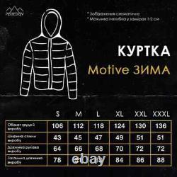 Manteau de parka tactique à capuche pour hommes de l'armée ukrainienne de combat ZSU