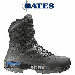 Mens Bates Tactique Delta Zip Lace 8 Boots Army Defence Leather Tough E72010