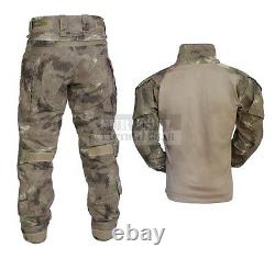 Militaire Tactical Clothing Army Combat Apparel Camouflage Uniforme Genou Coude Pad