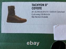 NOUVEAUX Bottes Tactiques Militaires Danner 50136 Tachyon 8 pour Hommes 7.5 COYOTE 180 $
