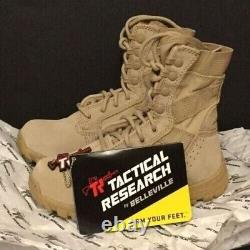 NOUVELLES bottes militaires en cuir Belleville Tactical Research DST TAN TAILLE 11 W