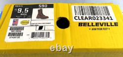 Neuf 9,5 large bottes de combat d'été USMC Belleville 590 pour homme, couleur coyote, état neuf 