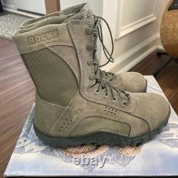 Neuves en boîte Rocky Boots S2V Special Ops Coyote militaires tactiques 10W à embout en acier
