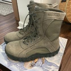 Neuves en boîte Rocky Boots S2V Special Ops Coyote militaires tactiques 10W à embout en acier