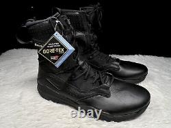 Nike SFB Field 2 8 GORE-TEX Triple Black Tactical Military Combat Boots taille 14