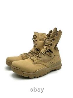Nike Sfb 2 8 Hommes Taille 12.5 Tactical Field Boot Beige Tan Combat Chaussures Militaires