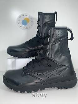 Nike Sfb 8 Special Field Boot Triple Black Tactical Combat Bottes Hommes Sz 10