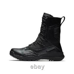 Nike Sfb Field 2 8 Bottes Hommes 9.5 Leather Military Tactical Combat Triple Black