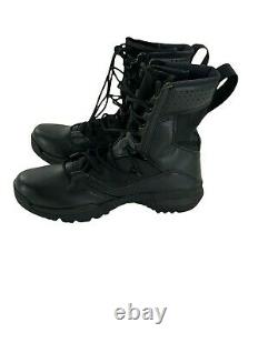 Nike Sfb Field 2 8 Bottes Hommes 9.5 Leather Military Tactical Combat Triple Black