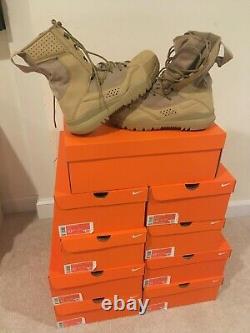 Nike Sfb Field 2 8 Military Tactical Desert Boots Brown Ao7507-200 Taille 10