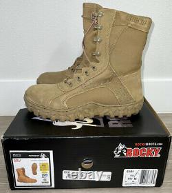 Nouveau Produit Rocky S2v Steel Toe Coyote Brown Tactical Military Boot