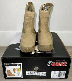 Nouveau Produit Rocky S2v Steel Toe Coyote Brown Tactical Military Boot