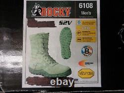 Nouveau Rocky 6108 S2v Opérations Spéciales Usaf Tactical Military Boot Sage Green Taille 7,5 M