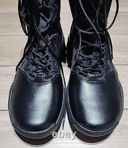 Nouvelles bottes de combat militaire tactiques Nike SFBB1 DX2117-001 noir avec coussin Taille 9.5