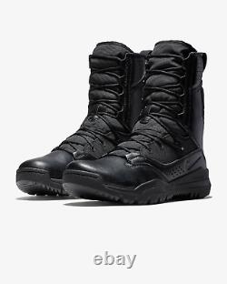 Nouvelles bottes de combat tactiques militaires Nike SFB Field 8 noires 9,5 AO7507-001 175 $