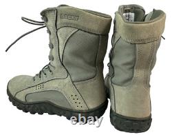 Nouvelles bottes militaires tactiques Rocky S2V pour homme, taille 10 M, vert sauge 103, combat, neuves
