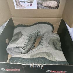 Nouvelles bottes militaires tactiques Rocky S2V pour homme, taille 9 1/2 (9,5), vert sauge 103-1, combat