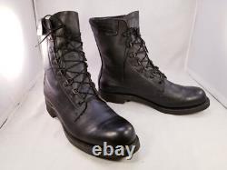 Nouvelles bottes militaires tactiques de combat Addison Shoe Co des années 80 taille 10.5 D