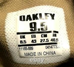 Oakley Assault Boots Hommes 9,5 Desert Tan Équipement Tactique De Combat De Randonnée