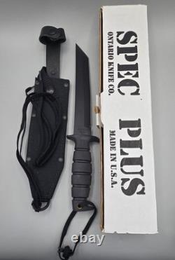 Ontario OKC SP13 Tanto 8 Spec Plus Couteau tactique de combat militaire fabriqué aux États-Unis