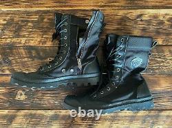 Palladium Pampa Black Tactical Combat Boots Military Men’s Us Size 10 Rare