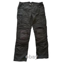 Pantalon cargo d'extérieur pour homme tactique militaire de combat camouflage protecteur pour randonnée décontractée