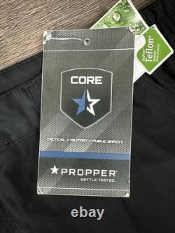 Pantalon cargo militaire de combat pour homme Propper Battle 40x32 noir Tactical Shield+