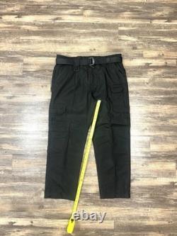 Pantalon cargo tactique militaire de combat Propper Battle pour homme 42x30 noir Shield+
