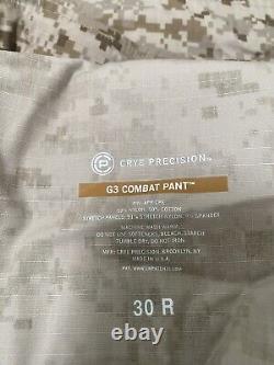 Pantalon de combat Crye Precision AOR1 G3 30 REGULAR tactique militaire