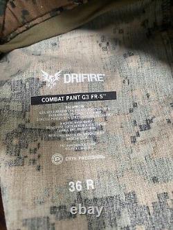 Pantalon de combat Crye Precision DriFire Woodland MARPAT 36 REGULAR Militaire tactique