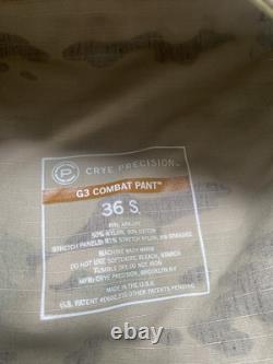 Pantalon de combat Crye Precision Multicam G3 36 SHORT tactique militaire