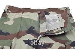 Pantalon de combat de style militaire français de la marque TACGEAR en camouflage CCE ripstop avec poches tactiques.