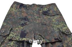 Pantalon de combat robuste Leo Kohler ACU, pantalon tactique renforcé avec poches cargo, motif flecktarn
