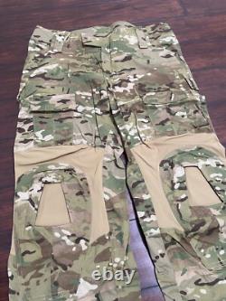 Pantalon de combat tactique militaire Crye Precision Army Custom Multicam 36 court G2