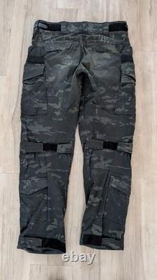 Pantalon de combat tactique militaire Crye Precision G3.5 Multicam Black 34 Regular