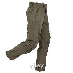 Pantalon de combat tactique pour sniper militaire Leo Kohler en olive avec renforts rip-stop