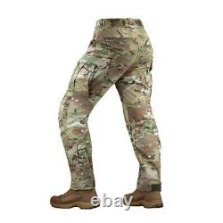 Pantalons de cargaison tactiques pour hommes M-Tac, coupe droite, pantalons de travail de combat avec poches extérieures