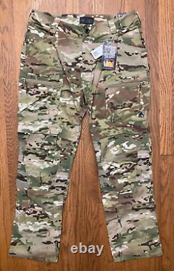 Pantalons de combat Cordell pour hommes Tactical Distributors 36x32 en Multicam Flex Amphibious