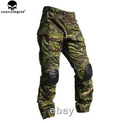 Pantalons de combat Emerson G3 avec genouillères, pantalons tactiques de paintball, pantalons militaires