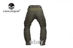 Pantalons de combat Emerson Military Gen3 Airsoft tactiques BDU avec genouillère
