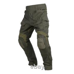 Pantalons de combat Emersongear G3 pour hommes, camouflage cargo, trousers Airsoft militaires RG