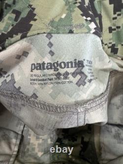 Pantalons de combat Patagonia AOR2 L9 30 RÉGULIER tactiques militaires PCU